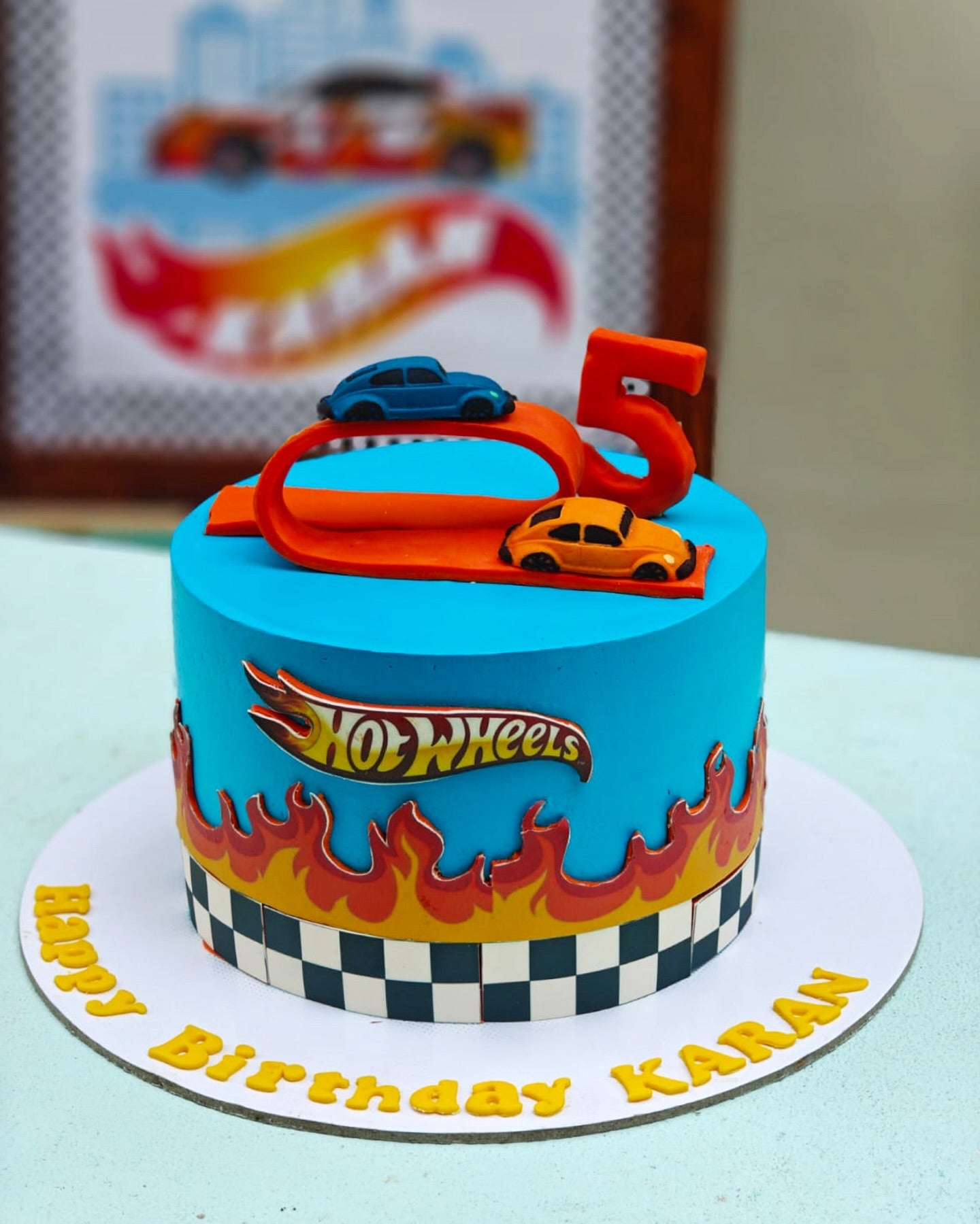 Romantic Anniversary Buttercream Cake