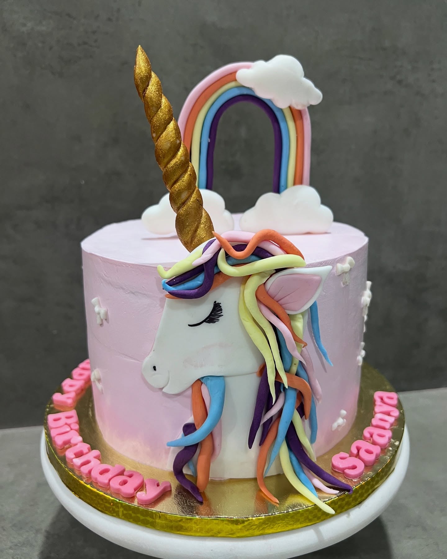 Romantic Anniversary Buttercream Cake