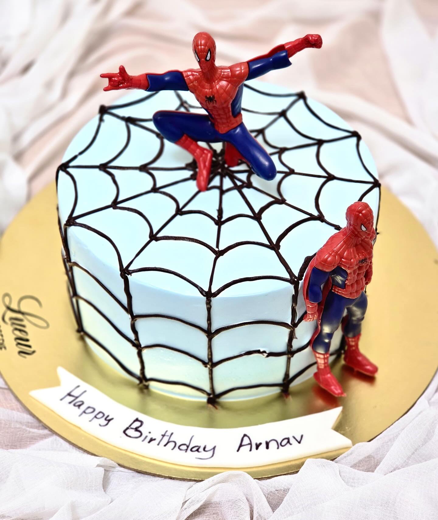 Belgian Chocolate Vanilla Cake