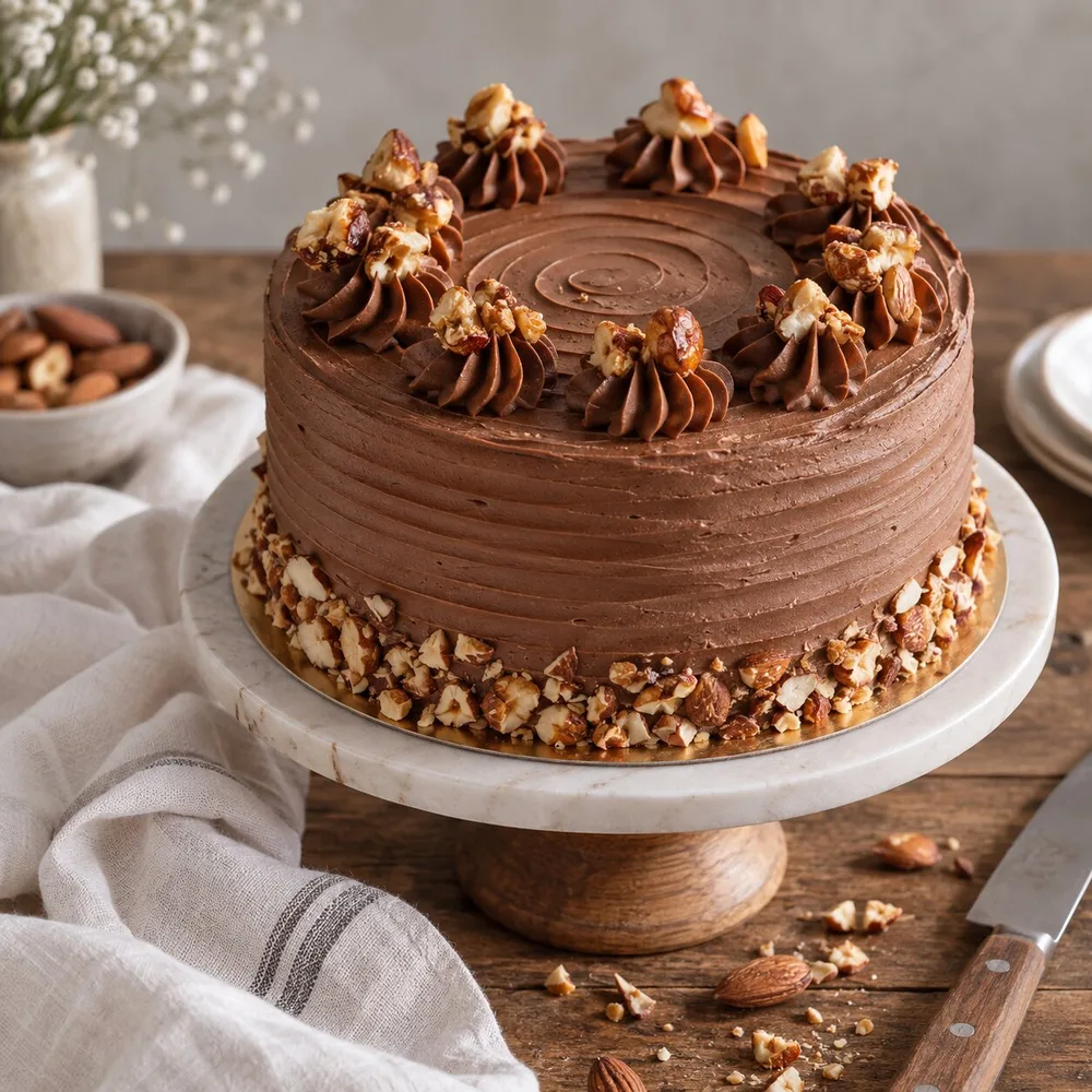 Chocolate Almond Cake