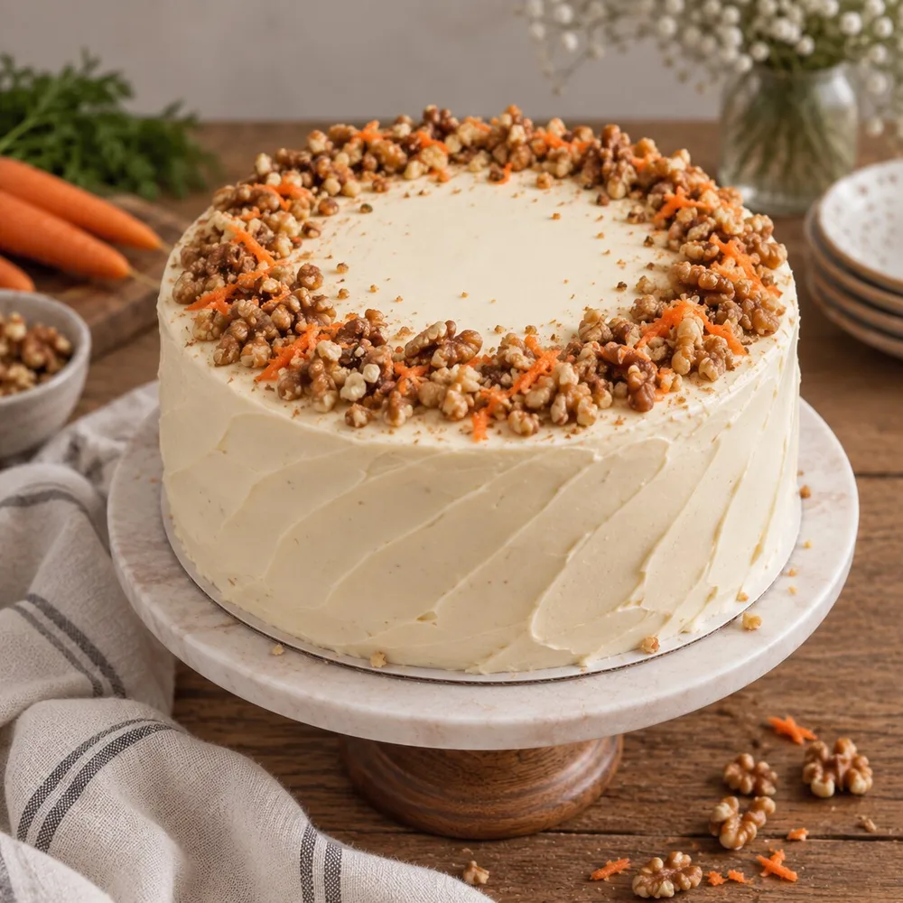 Carrot Walnut Cake